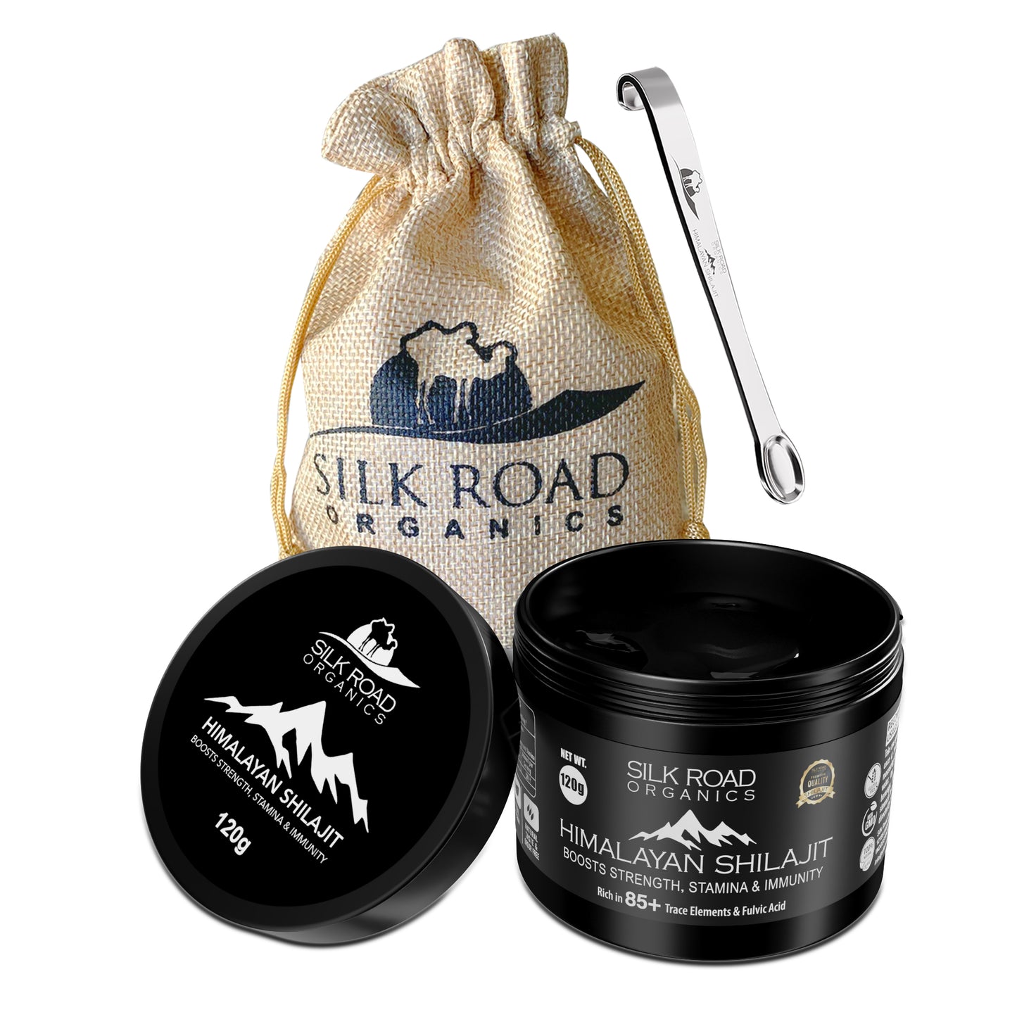 🌿 Pure Himalayan Shilajit Soft Resin