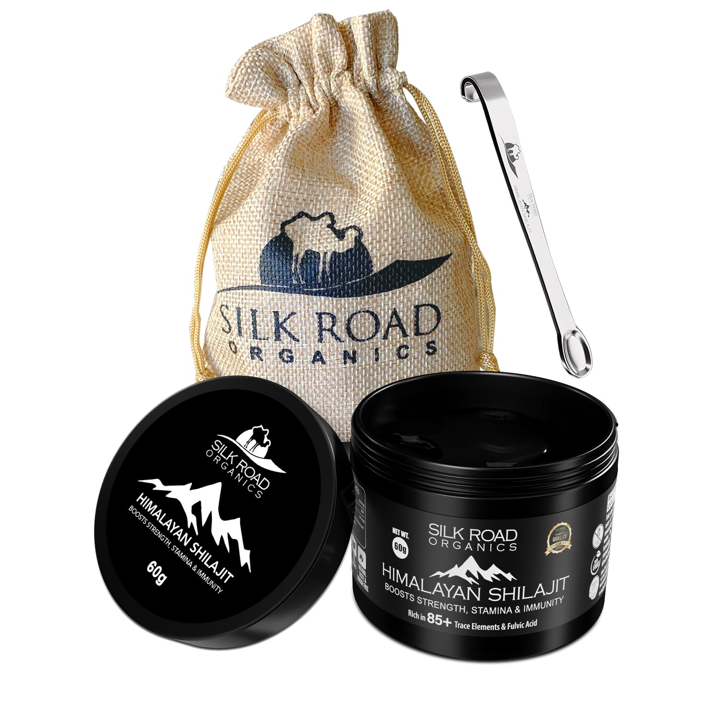 🌿 Pure Himalayan Shilajit Soft Resin