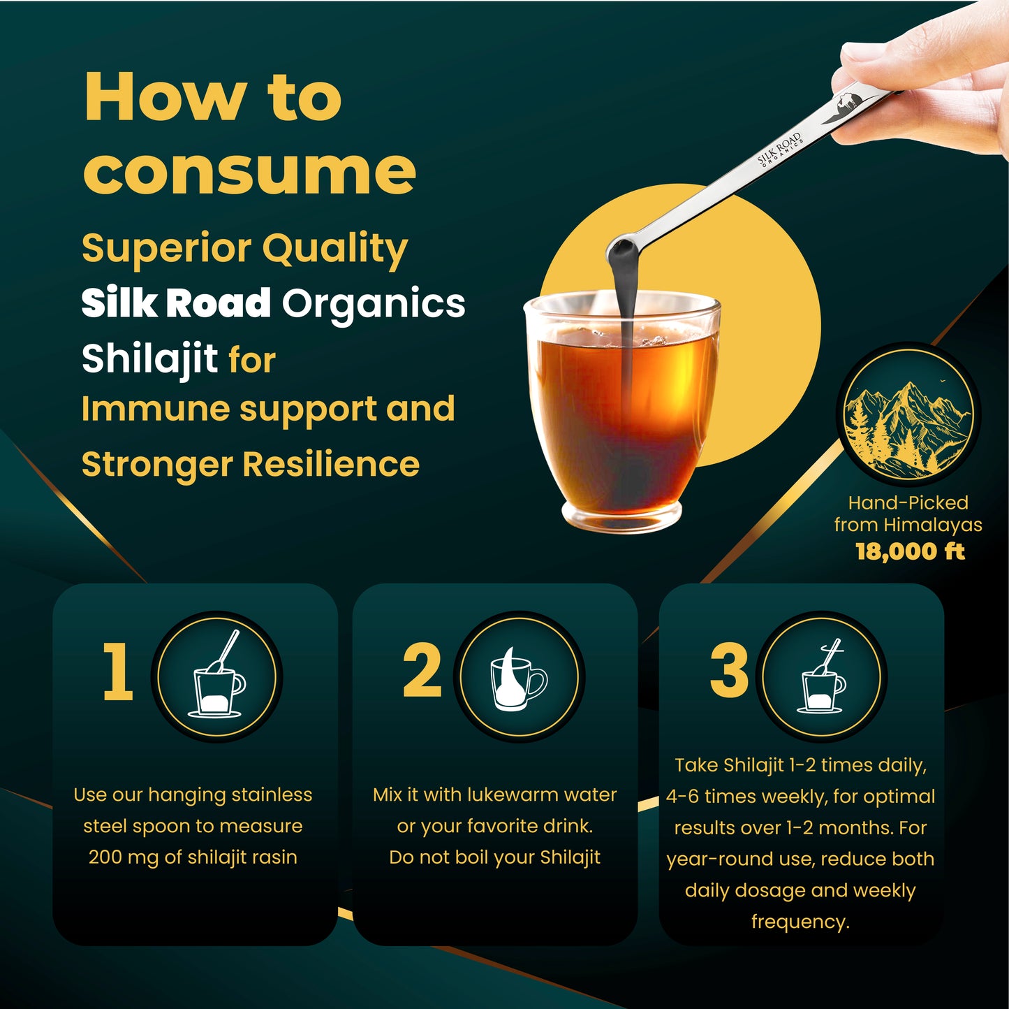 🌿 Pure Himalayan Shilajit Soft Resin