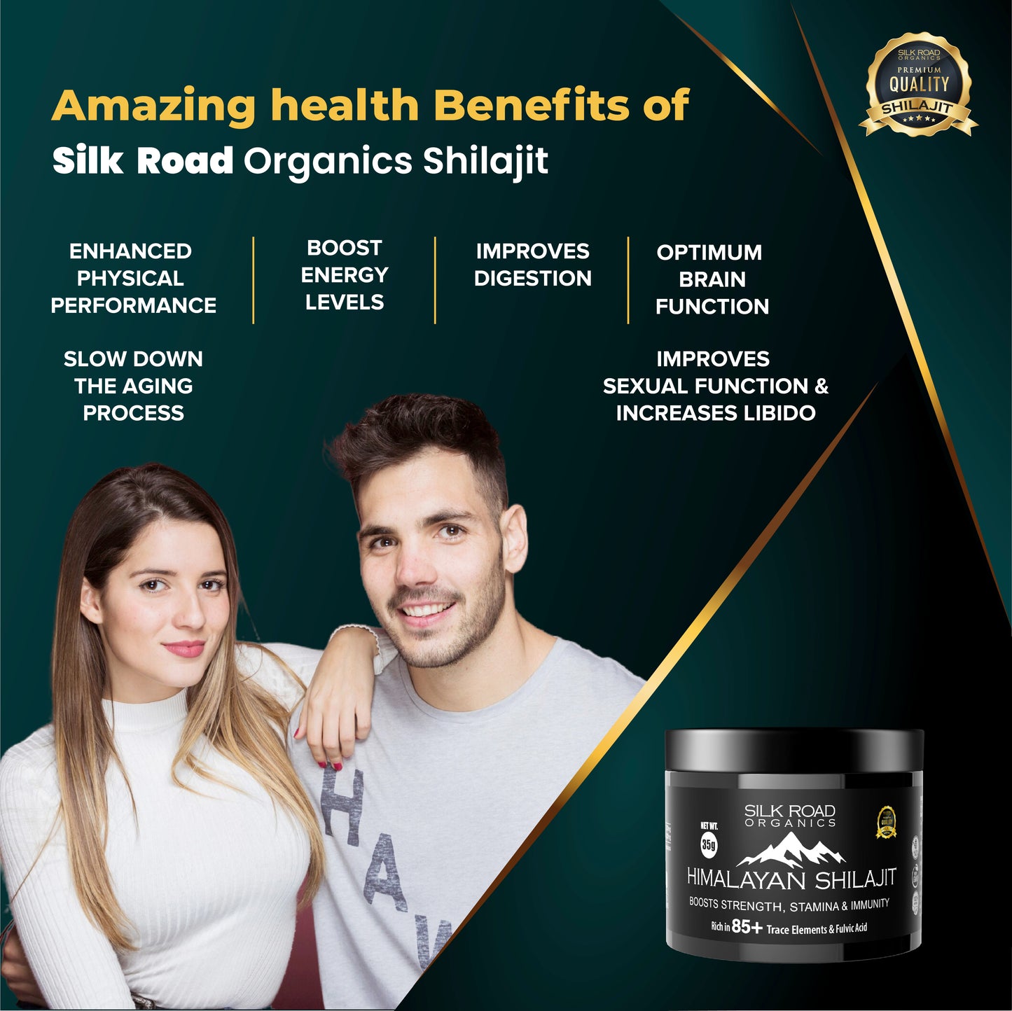 🌿 Pure Himalayan Shilajit Soft Resin